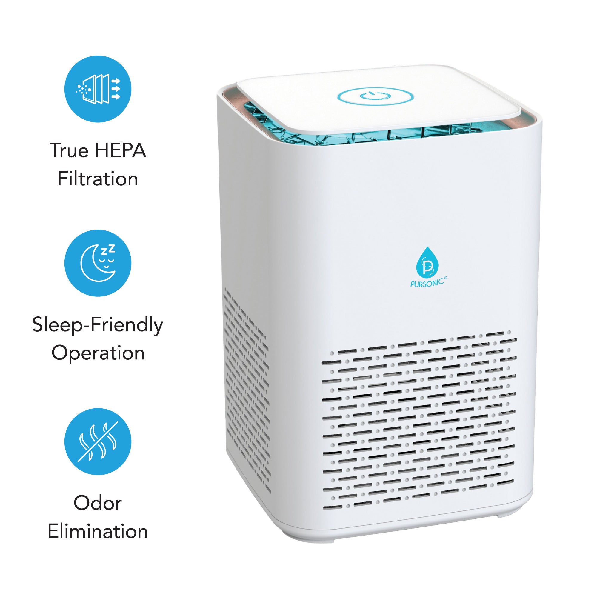 Pursonic Ultimate Wellness Bundle: Air Purifier, Diffuser & Essential Oils Set